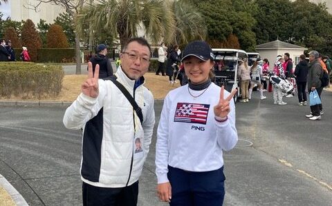 秦あかり選手が2月3日 グランディ浜名湖で開催されたTWGTに参戦