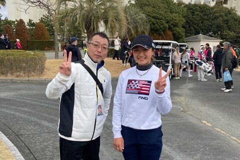 秦あかり選手が2月3日 グランディ浜名湖で開催されたTWGTに参戦