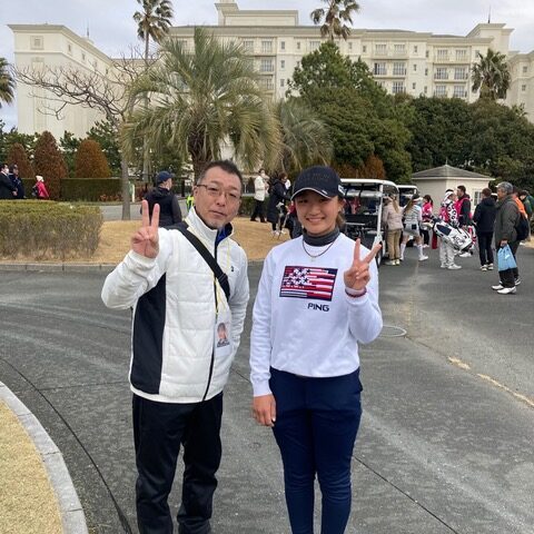 秦あかり選手が2月3日 グランディ浜名湖で開催されたTWGTに参戦